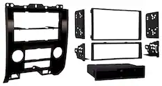 Front. Metra - Dash Kit for Select 2008-2012 Ford Escape - Black.