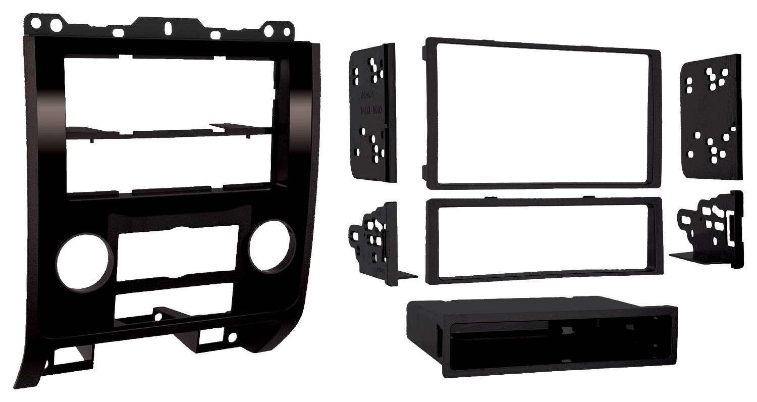 Metra - Dash Kit for Select 2008-2012 Ford Escape - Black