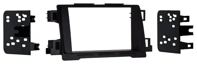 Front. Metra - Dash Kit for Select 2013-2016 Mazda CX-5 DDIN - Matte Black.