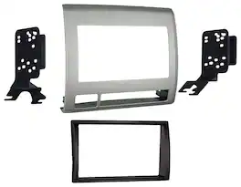 Metra - Dash Kit for Select 2005-2011 Toyota Tacoma DDIN - Textured Gray
