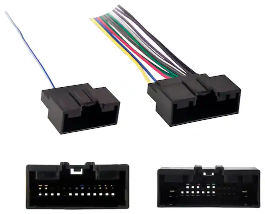 Front. Metra - Radio Harness for Select 2015-2019 Ford Transit - Multi.