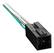 Front. Metra - Turbo Wire Amplifier Integration Plug for Select 1989-2000 Ford Vehicles - Black.