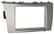 Front. Metra - Aftermarket Radio Installation Kit for 2007-2011 Toyota Camry Vehicles - Silver.