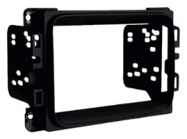 Metra - Installation Kit for Select 2013 and Later Dodge Ram 1500, 2500 and 3500 Vehicles - Matte Black - Front_Zoom