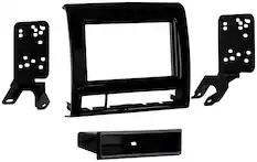 Front. Metra - Dash Kit for Select 2012-2015 Toyota Tacoma DIN - Black.