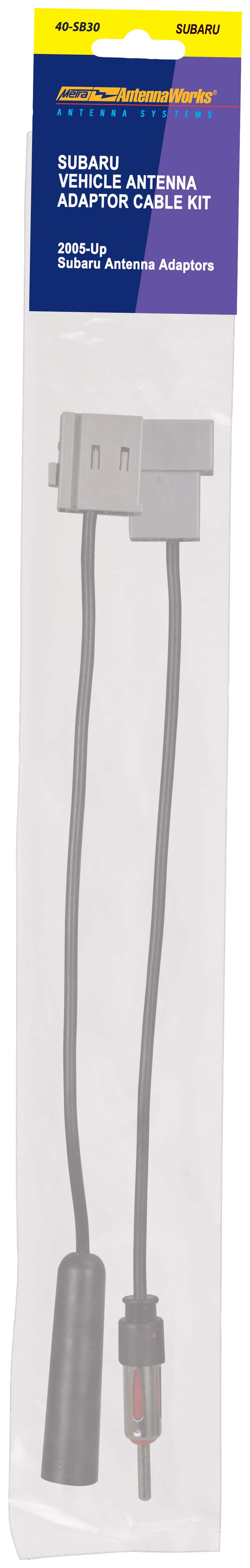 Alt View 11. Metra - Antenna Adapter for Select 2009-2013 Subaru - Black.