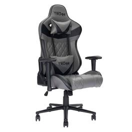 Techni Sport - XL Ergonomic Gaming Chair with Durable Steel Frame - Gray