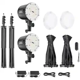 Westcott - U60-B 60W Bi-Color LED 2-Light Softbox Kit