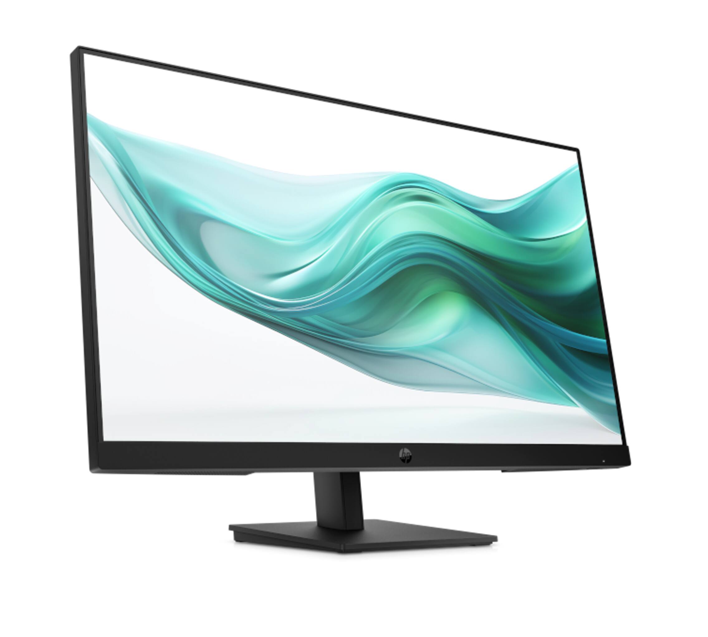 Left. HP - Series 3 Pro 27" FHD Monitor - 327ph - 1080p, 100 Hz, Speakers, VGA (B0CG8UT#ABA) - Black.