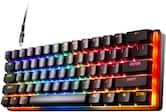 SteelSeries - Apex Pro Mini 60% V2 Wired Mechanical OmniPoint Adjustable HyperMagnetic Gaming Keyboard with Rapid Tap - Black