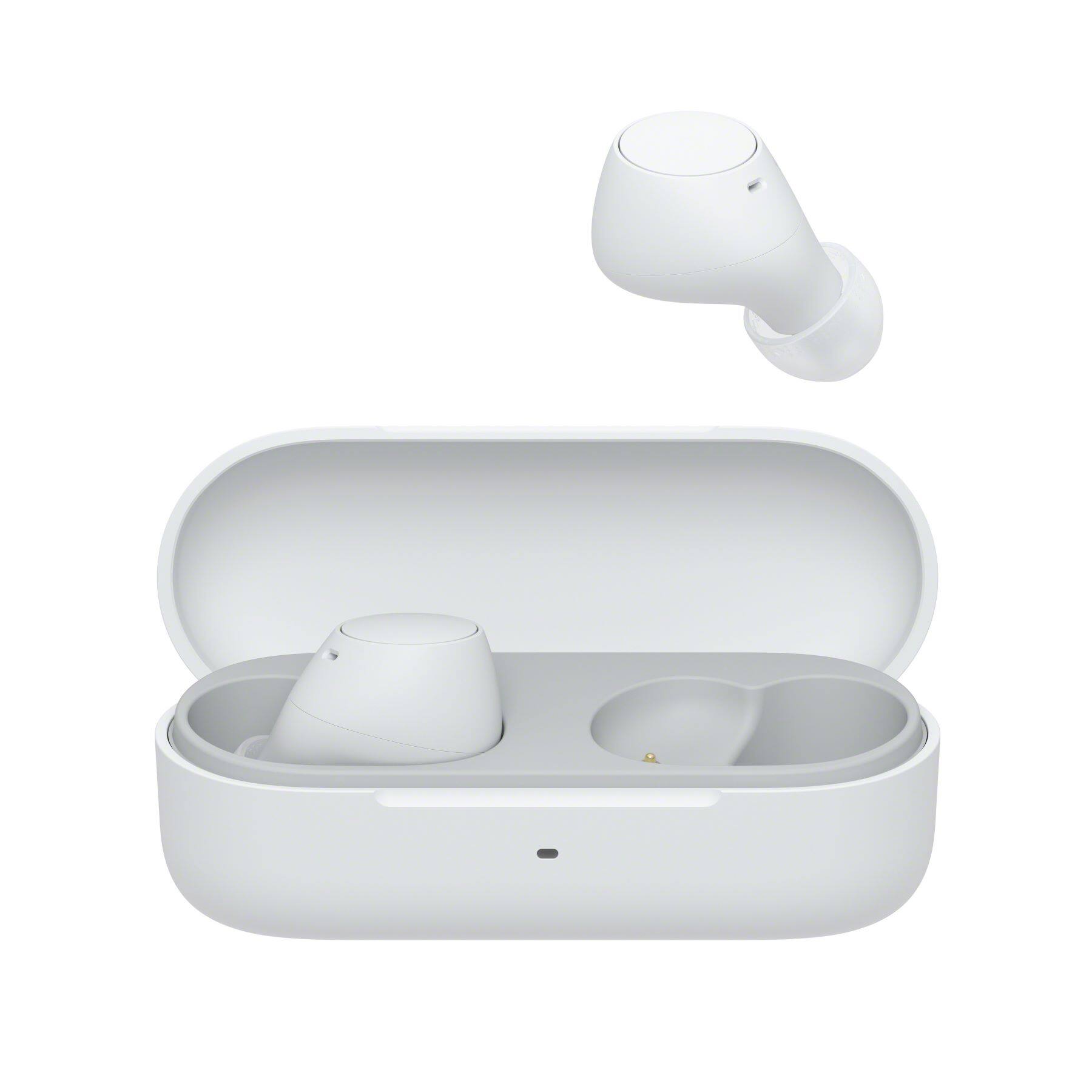 Alt View 13. Sony - WFC510 Truly Wireless Earbuds - White.