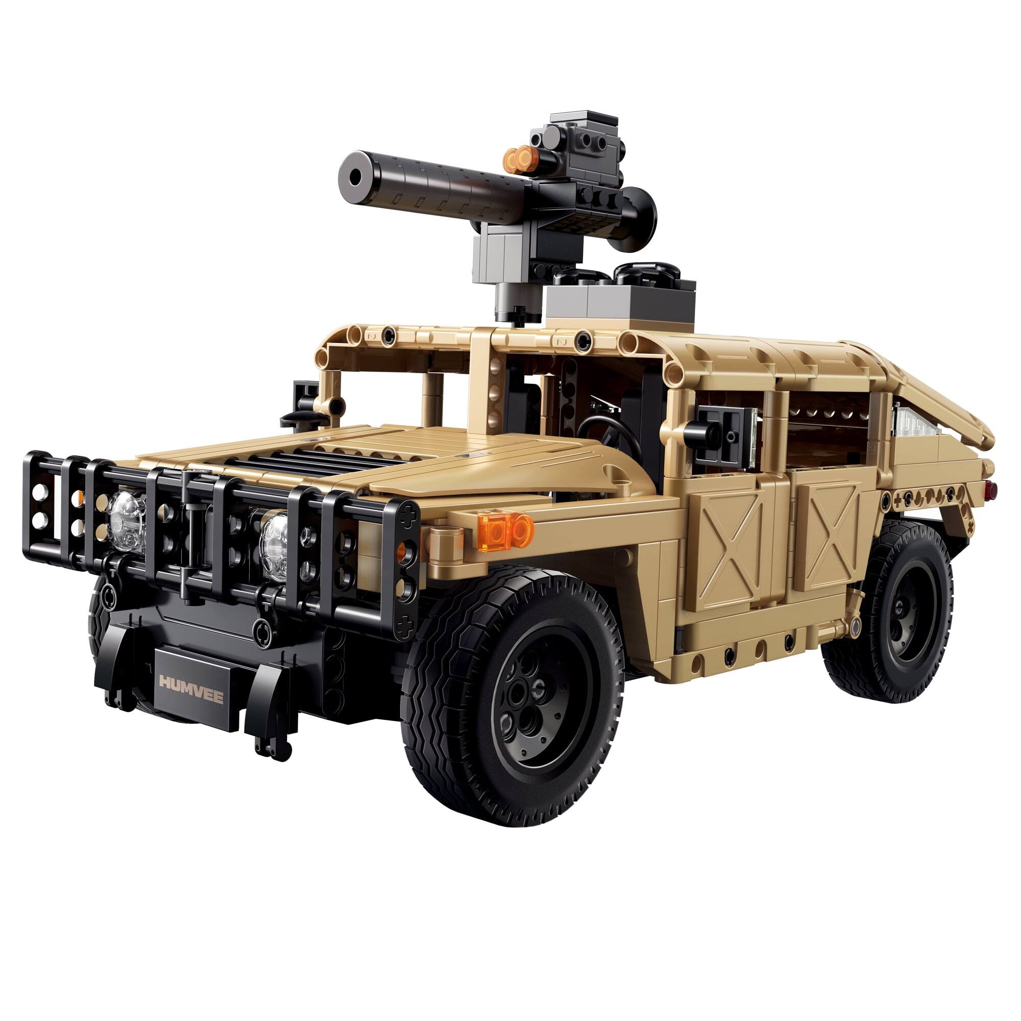 Front. CaDA - CadA Humvee Military Vehicle Building Brick Kit.