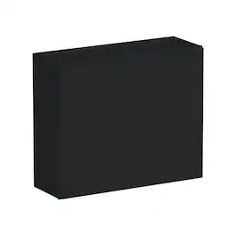 Boyel Living - 36-in W x 30-in H x 12-in D Shaker RTA Kitchen Wall Cabinet with Soft-Close - Black