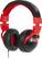 Front Standard. Skullcandy - Brandon Roy Hesh Over-the-Ear Headphones - Black/Red.