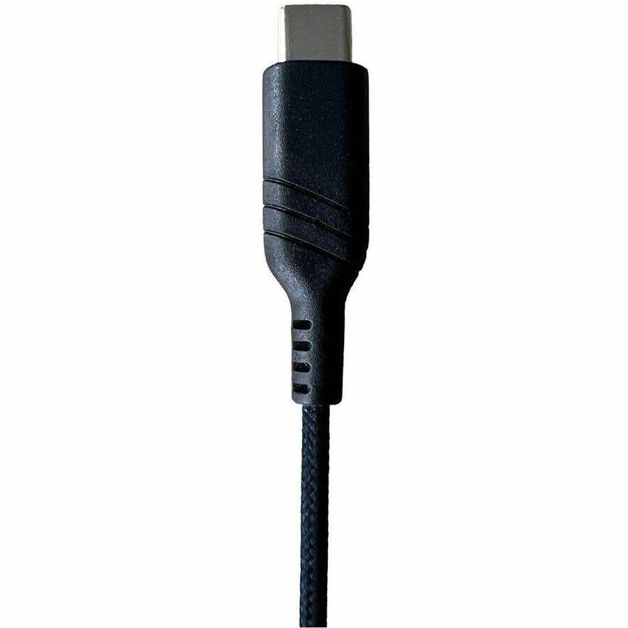 Alt View 2. Avid - AVID AE-711 Headphone - Stereo - USB Type C - Wired - 32 Ohm - 20 Hz to 20 kHz - On-ear, Over-the-head - Binaural - Gray,Black.