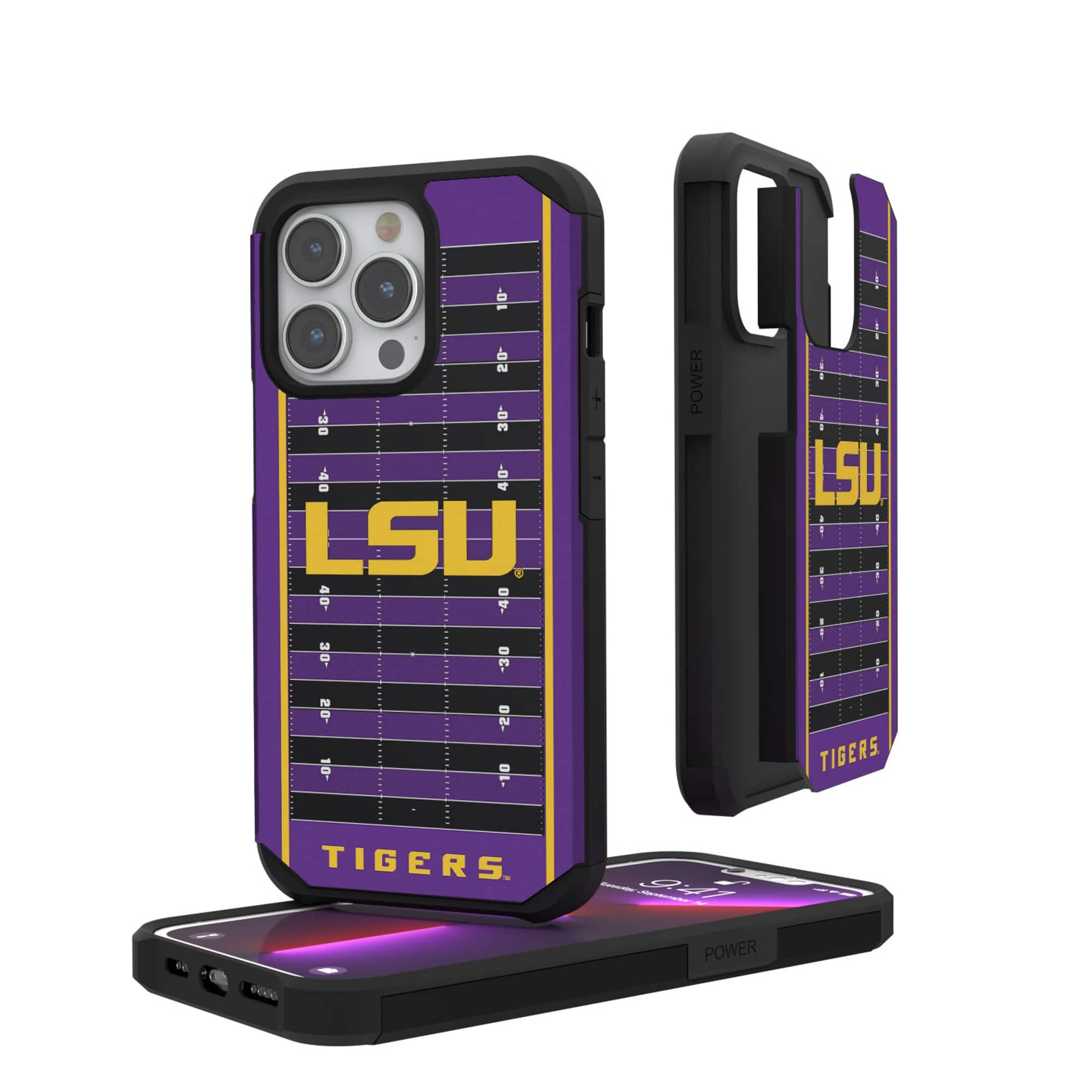 Keyscaper - NCAA - LSU Tigers Field iPhone Rugged Case - 12 mini/13 mini - Multicolor price history on PriceWatchPro