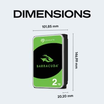 Seagate Barracuda 2TB Internal Hard Drive for Desktops ST2000DMZ08 Seagate Barracuda 2TB Internal Hard Drive for Desktops ST2000DMZ08