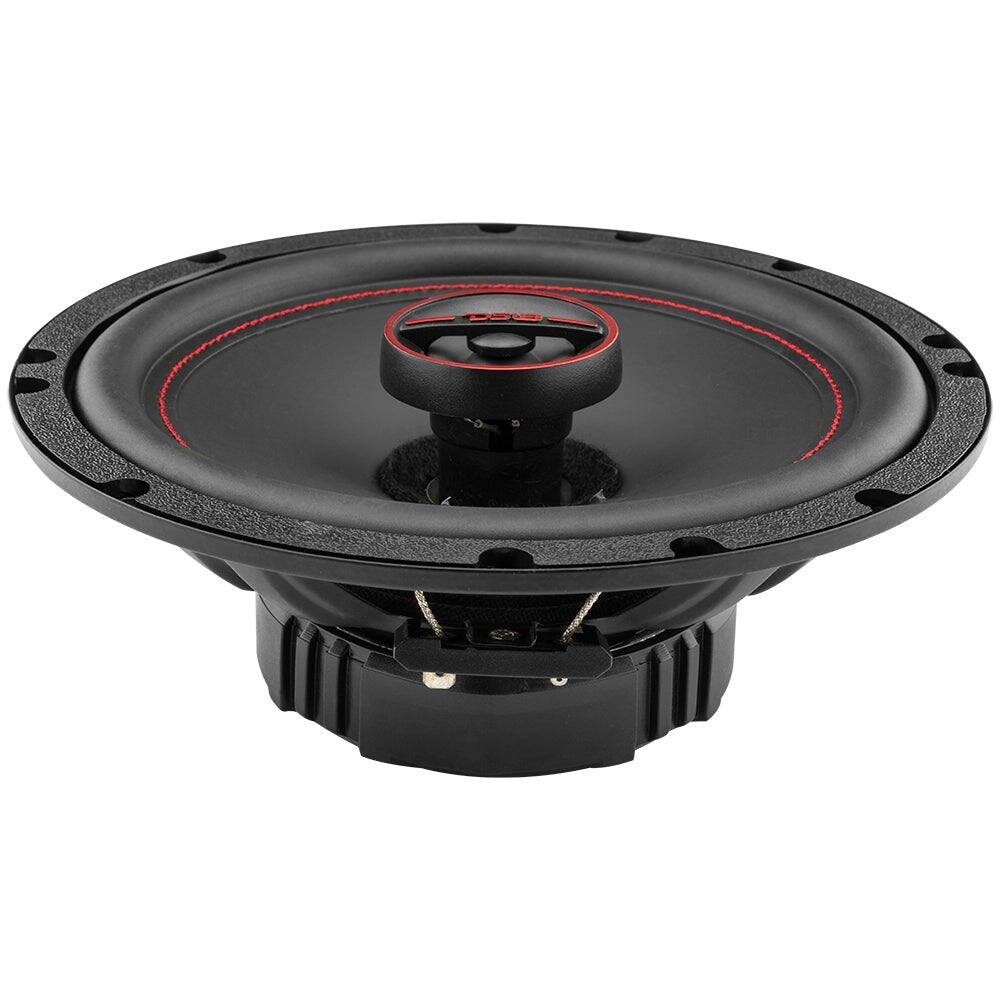 Alt View 1. DS18 Audio - GEN-X 6.5" 2-way Coaxial Speaker with Built-in Driver and Grille (Pair), 50W RMS 4-Ohm.
