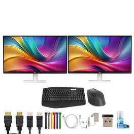 LG - UltraFine 27US500-W 27" 4K UHD (3840×2160) Monitor (White) | IPS, HDR10, 60Hz + More