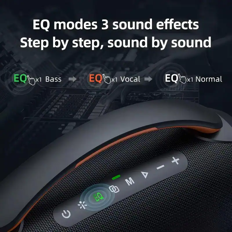 EQ modes 3 sound effects  
Step by step, sound by sound  

EQ x1 Bass  
EQ x1 Vocal  
EQ x1 Normal