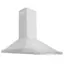Left. ZLINE - 36" Convertible Vent Wall Mount Range Hood in Stainless Steel - Brushed Stainless Steel.
