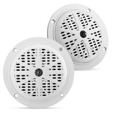 Front. Pyle - Pyle 4 Inch Dual Marine Speakers - Waterproof and - None.