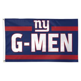 WinCraft - New York Giants 3' x 5' Slogan Deluxe Single-Sided Flag - Multicolor