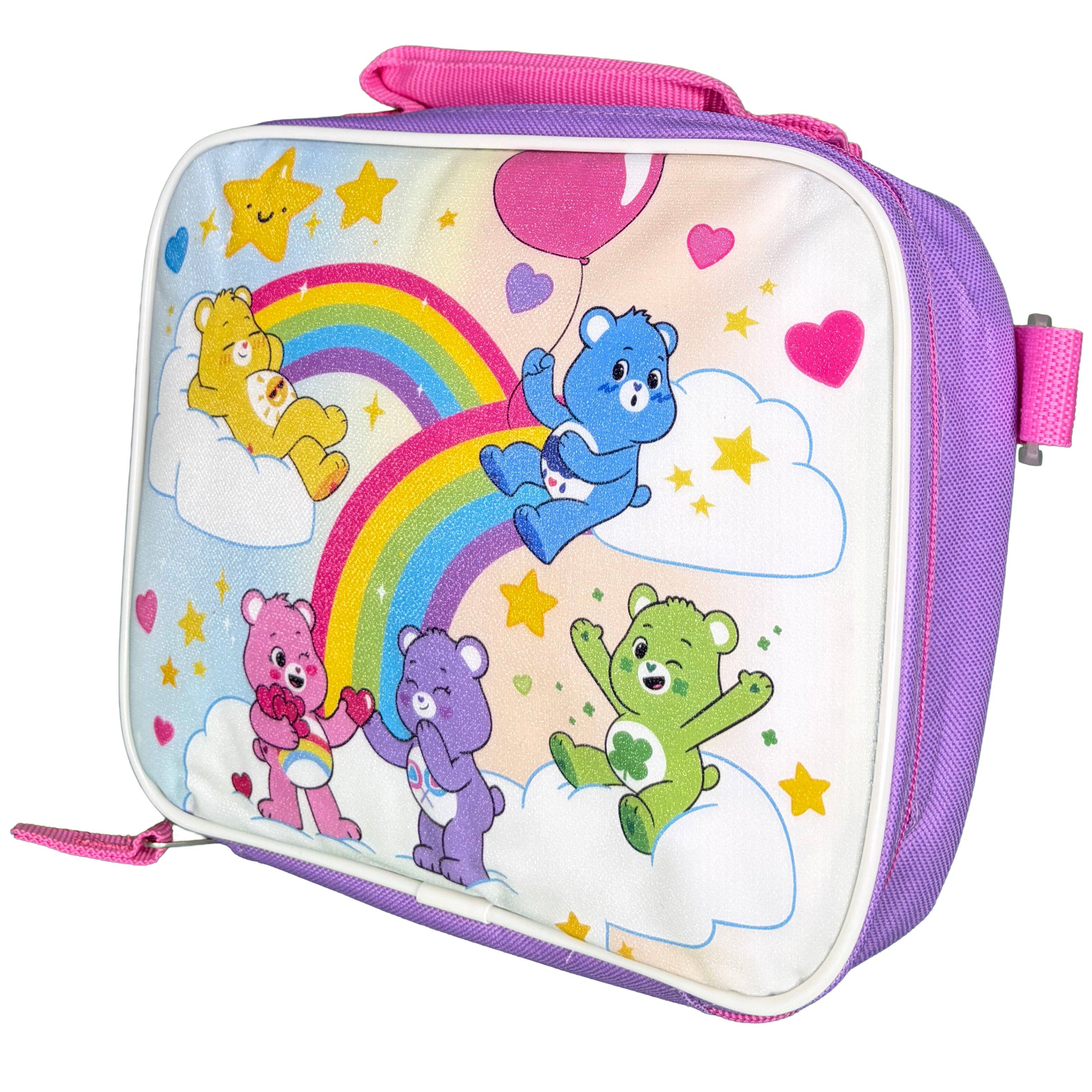 Alt View 6. Care Bears - Girls Care Bear 16" Backpack for School with Rectangular Lunch Bag, for Kids - Assorted Pre-Pack.