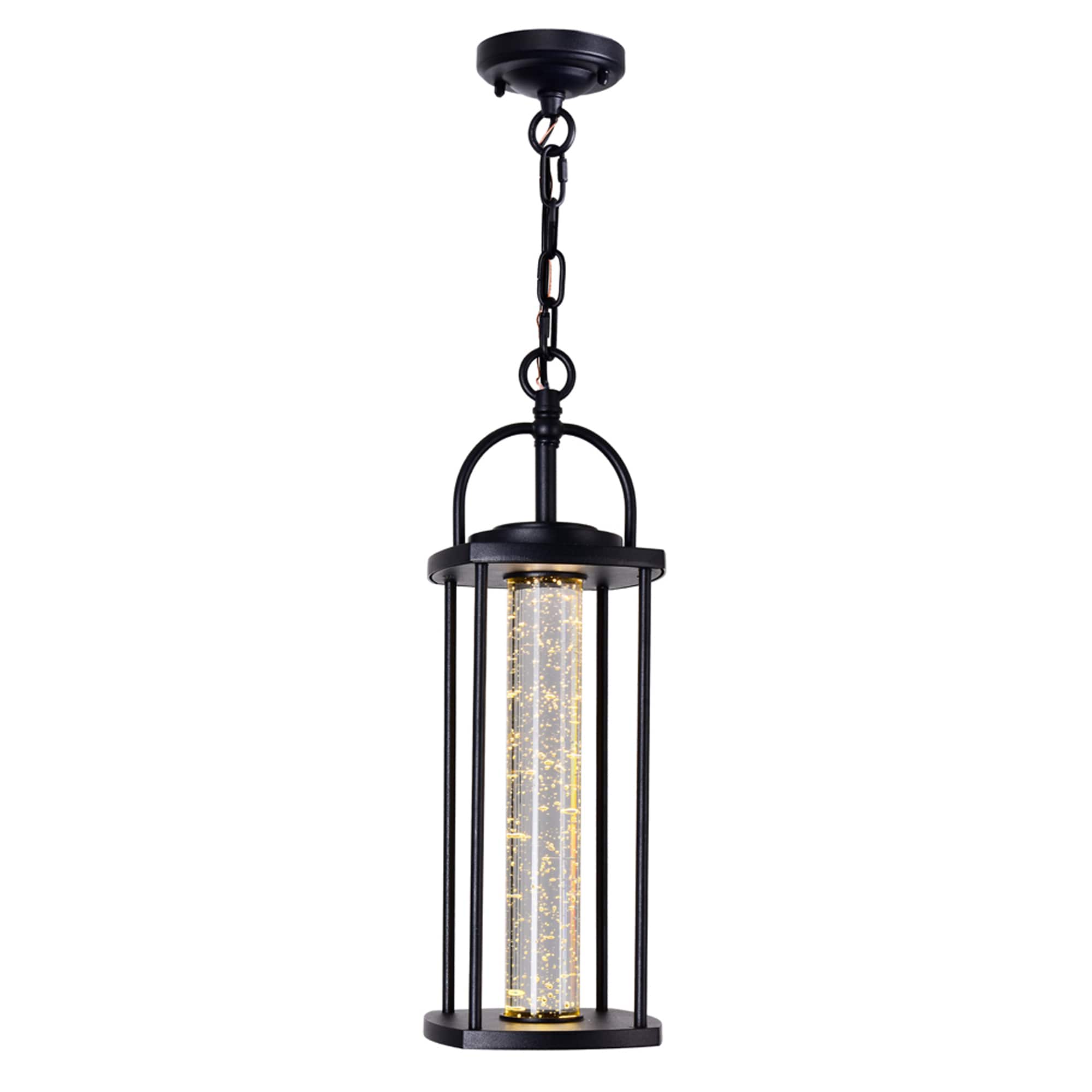 CWI Lighting - Greenwood LED Outdoor Pendant - Black