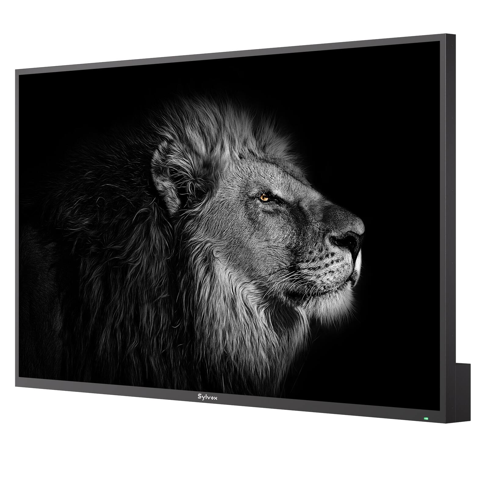 Alt View 5. Sylvox - Sylvox 86" Outdoor TV QLED Mini LED, 3500 Nits Full Sun, IP55 Waterproof, 120Hz, Dolby Vision & Atmos (Cinema Pro) - Black.