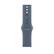 Front. Apple - 46mm Sport Band - M/L - Anchor Blue.