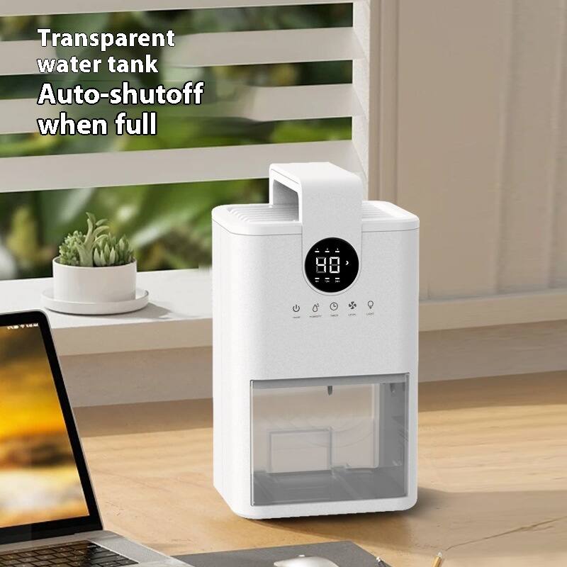 Transparent water tank  
Auto-shutoff when full