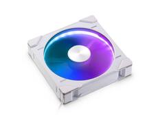 Front. Phanteks - Phanteks D30-140 DRGB PWM Fan, Reverse Airflow, White - White.