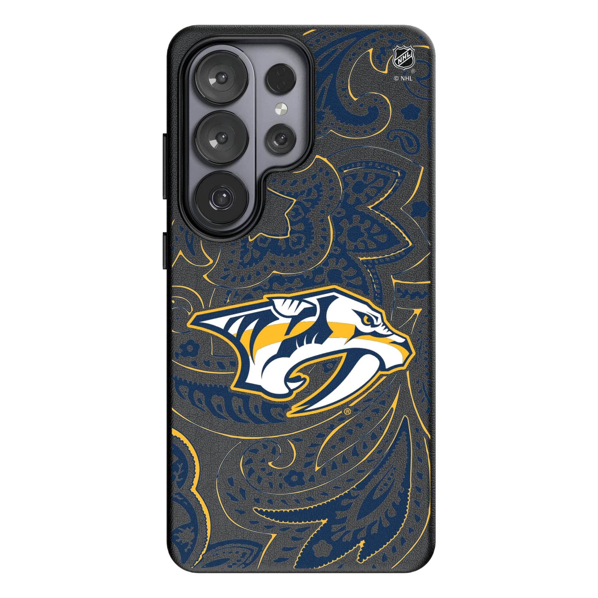 Keyscaper - NHL - Nashville Predators Paisley Galaxy Magnetic Bump Case - S26 - Black price history on PriceWatchPro