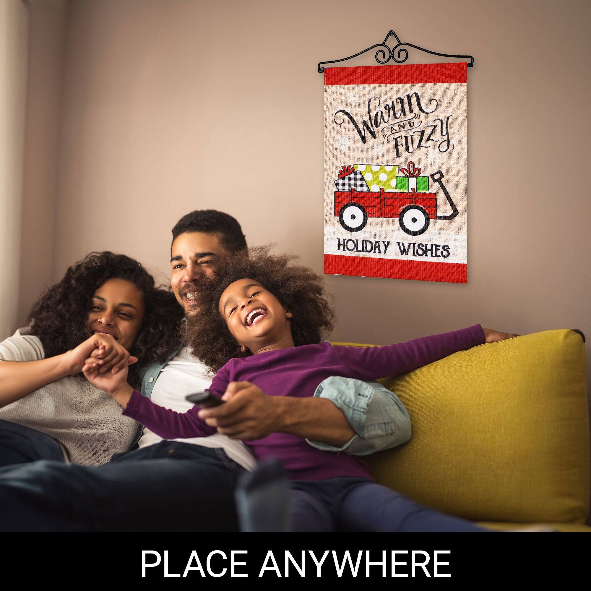 Warm and Fuzzy Holiday Wishes  
Place Anywhere