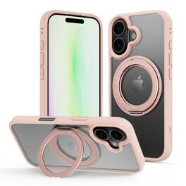 Mybat Pro - Lure Series 360° Ring Stand MagSafe Case for Apple iPhone 17 - Pink