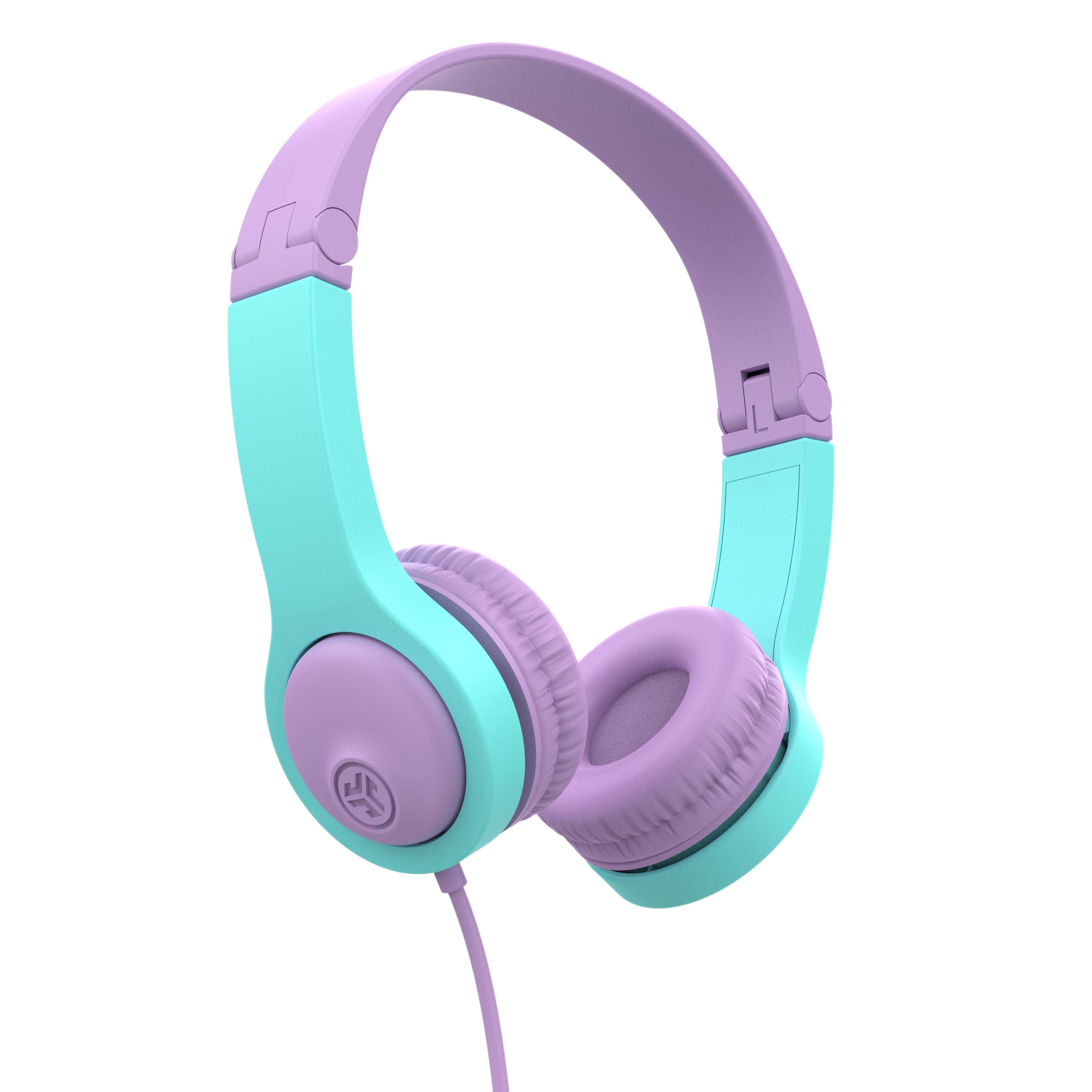 JLab - JBuddies Folding Gen 2 Kids Headphones - Pink/Teal