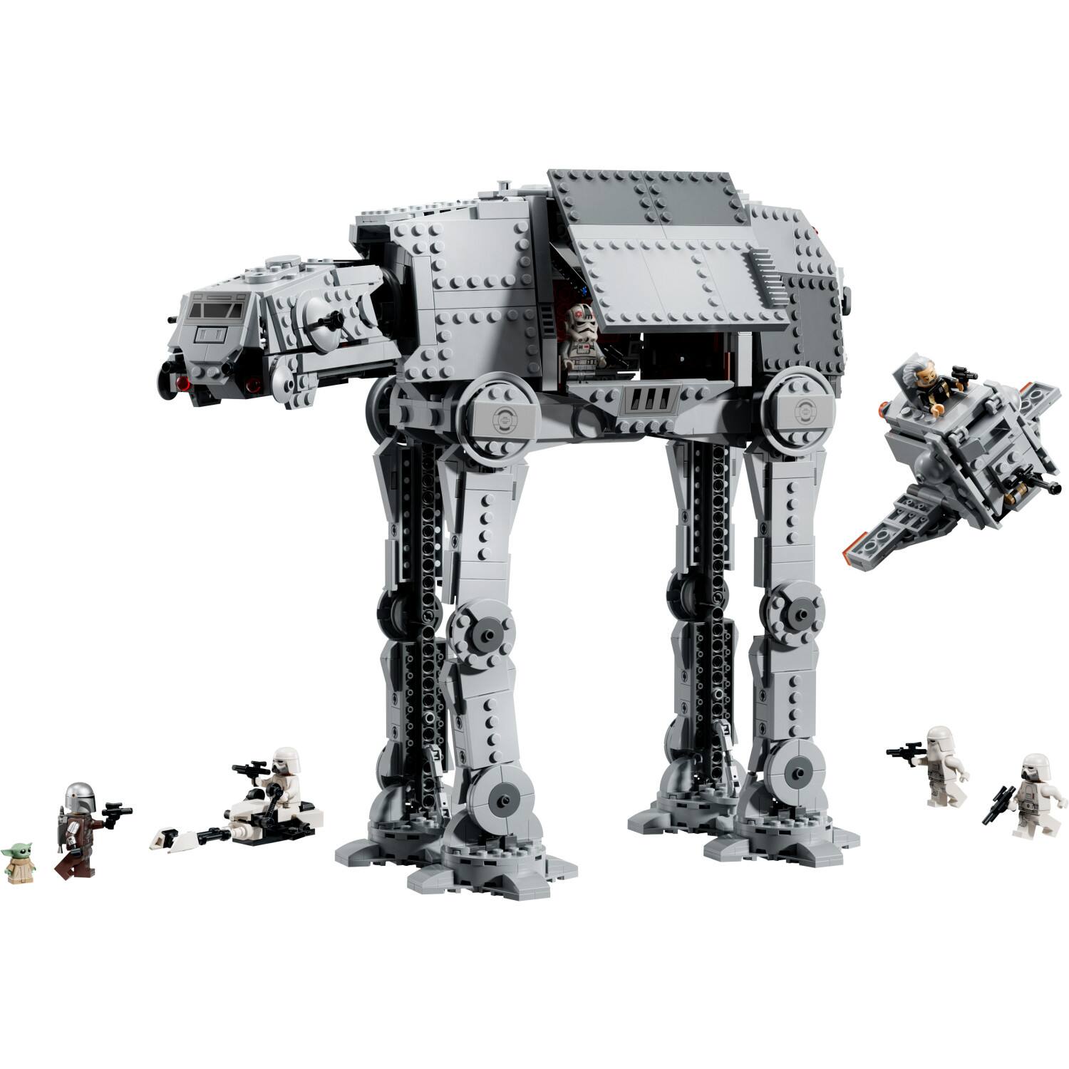 Angle. LEGO - Star Wars Imperial Remnant AT-AT with INT-4 75454.