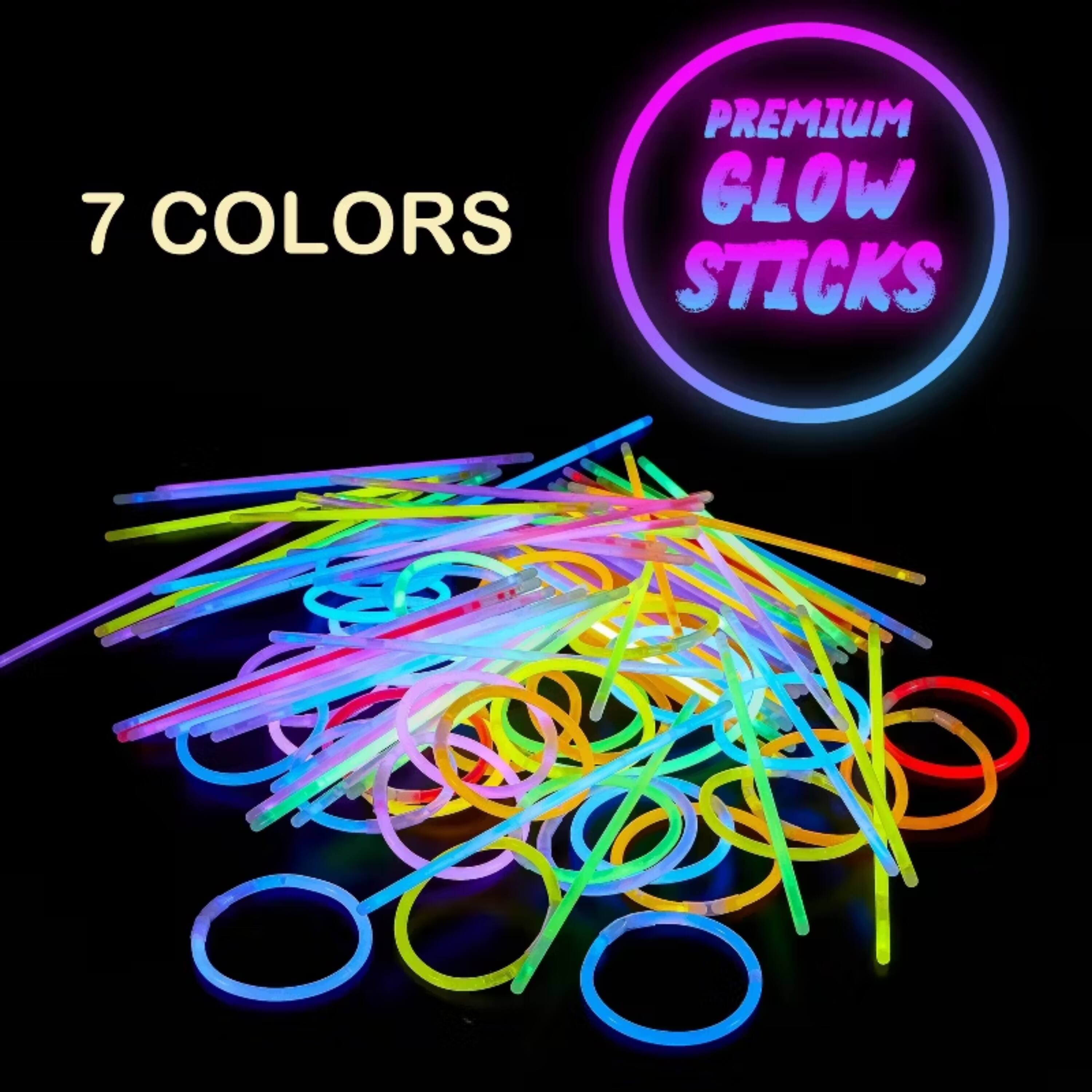 7 COLORS

PREMIUM GLOW STICKS