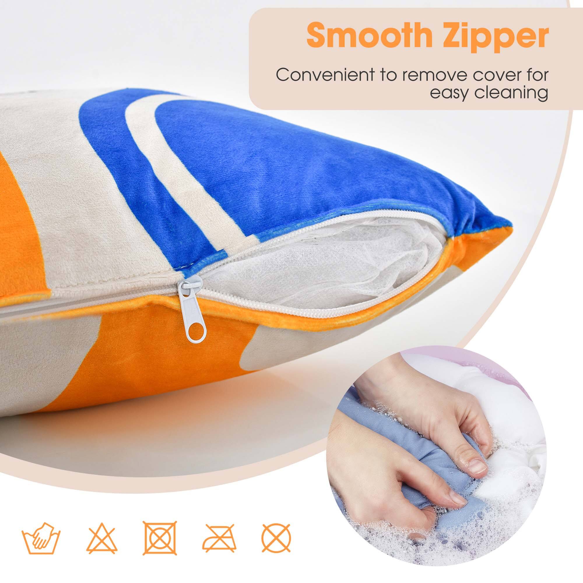 Smooth Zipper  
Convenient to remove cover for easy cleaning