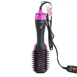 Pursonic - TCA1900 One Step Hair Dryer and Volumizer Brush - Purple