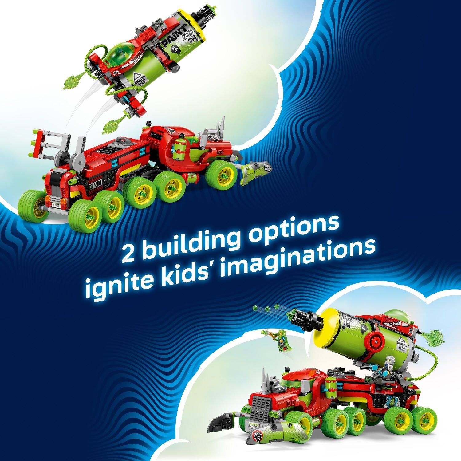 2 building options ignite kids' imaginations