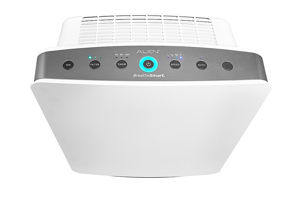 Zoom in on Alt View Zoom 12. Alen - BreatheSmart Classic Air Purifier with Pure, True HEPA Filter for Allergens, Dust, Mold and Germs - 1,100 SqFt - White.