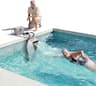 iGARDEN - Portable Swim Jet X AIR for Pool, Swim Current Machine with 5-Gear Adjustable Flow, Up to 2.5h Runtime