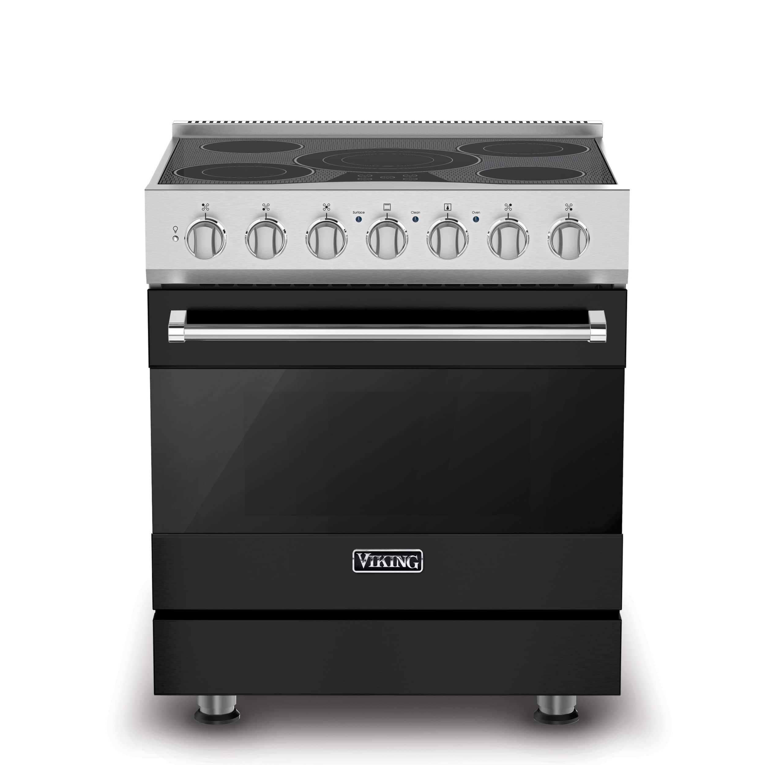 Viking - 3-Series Electric Self-Clean Range - Antique Bronze