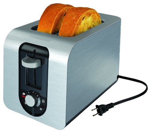 Black & Decker Two Slice Toaster Brushed Stainless Steel, Silver TR1280S -  Best Buy