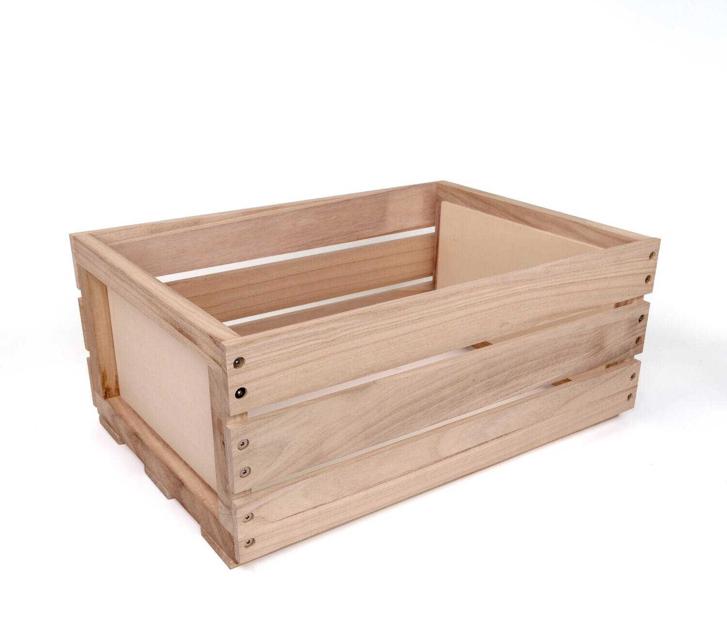 Alt View 4. PopMarket - Vinyl Styl VS-RS-05 Metro LP Crate 12 Inch LP Record Storage 85 to 95 Capacity   - VINYL ACCESSORIES - Brown.