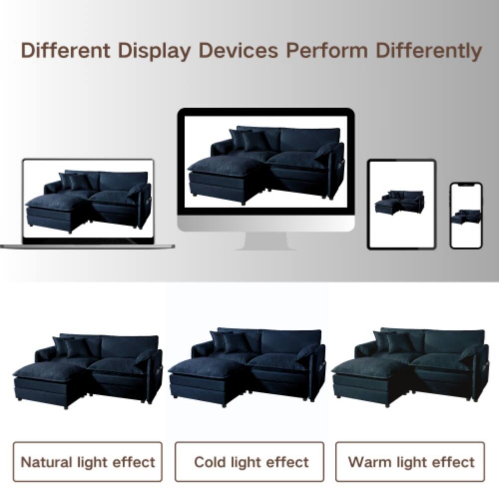 Different Display Devices Perform Differently

Natural light effect  
Cold light effect  
Warm light effect