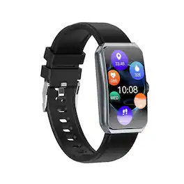 RISOKEYS - Smart Fitness Tracker Watch,Heart Rate/Blood Pressure Monitor, Daily Use & Outdoor Activities – Ideal for Men/Women - Black - (2025)