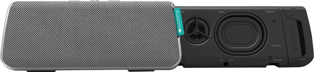Alt View 11. FUGOO - Style Waterproof Bluetooth Wireless Speaker - Silver.